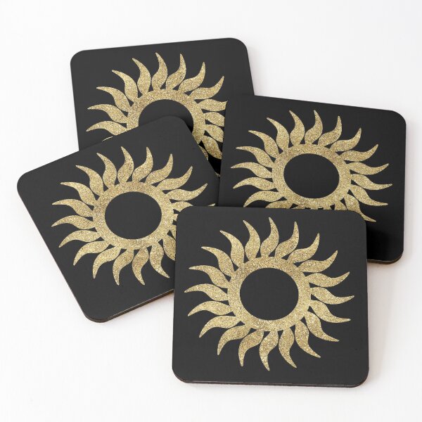 Item preview, Heliotrope Ancient Esoteric Golden Sun designed and sold by GoldenZodiac888.