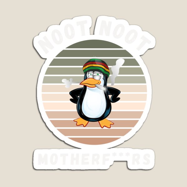 Vista previa del artículo con la obra «Noot Noot Pingu, Noot Meme Gift, Pingu Noot Noot Motherf», diseñado y vendido por Alan-NY.