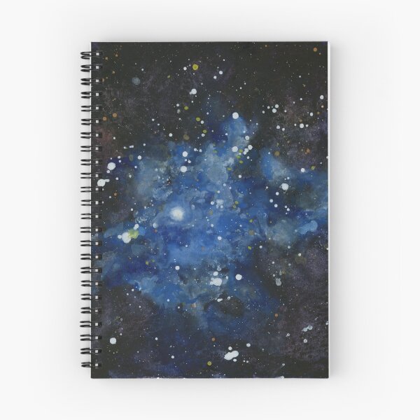 Item preview, Iris Nebula (NGC 7023) Watercolor Interpretation designed and sold by purple-mango.