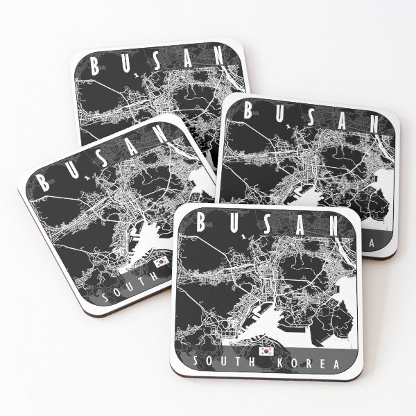Item preview, BUSAN MAP SOUTH KOREA designed and sold by hatimelhag.