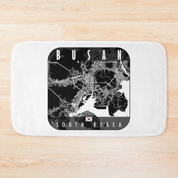 Item preview, BUSAN MAP SOUTH KOREA designed and sold by hatimelhag.
