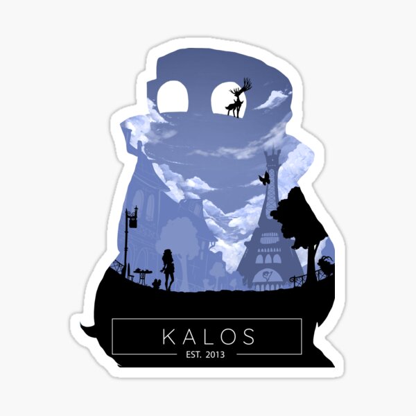 Kalos Region Photographic Print Sticker
