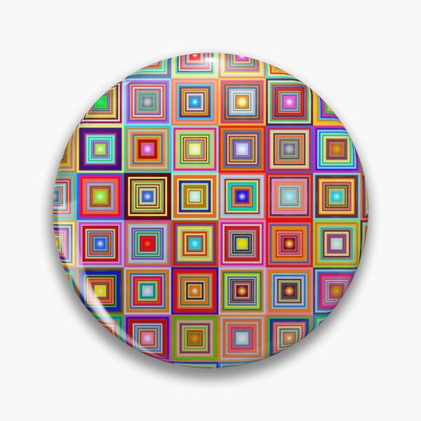 Item preview, Colorful Abstract Squares Pattern designed and sold by artistoutfitter.