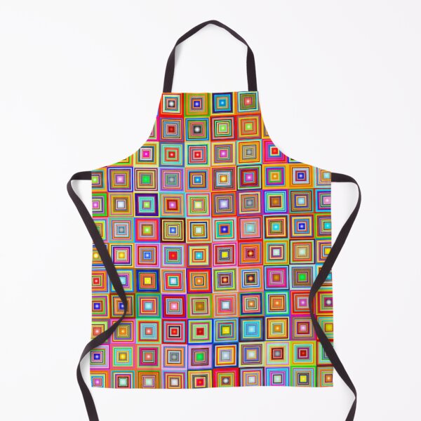 Item preview, Colorful Abstract Squares Pattern designed and sold by artistoutfitter.