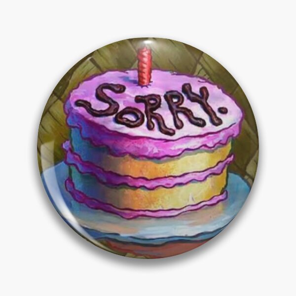 Item preview, sorry cake  designed and sold by soymilkclub.