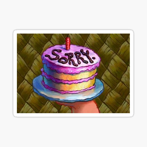 Wife made me an apology cake. : r/Cakes