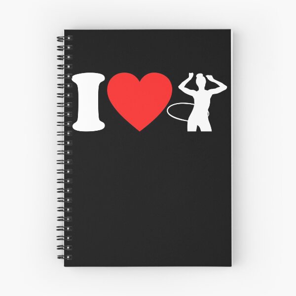 Item preview, I heart Hulahoop Sport Hooping Hulagirl Ladies designed and sold by DerNerd.