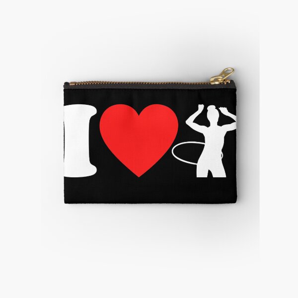 Item preview, I heart Hulahoop Sport Hooping Hulagirl Ladies designed and sold by DerNerd.