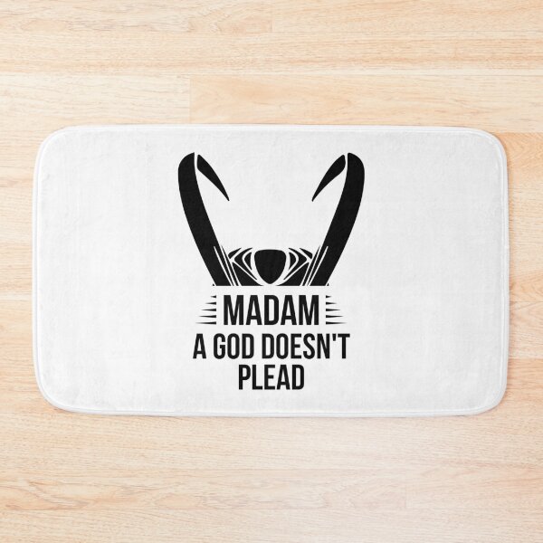 Item preview, Madam, a God Doesn't Plead (Black) designed and sold by FilipeFerreira.