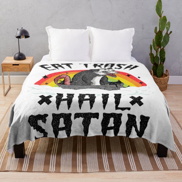 Item preview, Eat Trash Hail Satan Funny Death Metal designed and sold by Stronzi.
