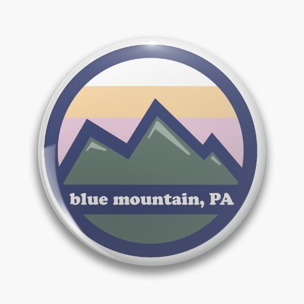 Artikelvorschau, Retro Vintage Blue Mountain PA entworfen und verkauft von Woggy-Doodles-.