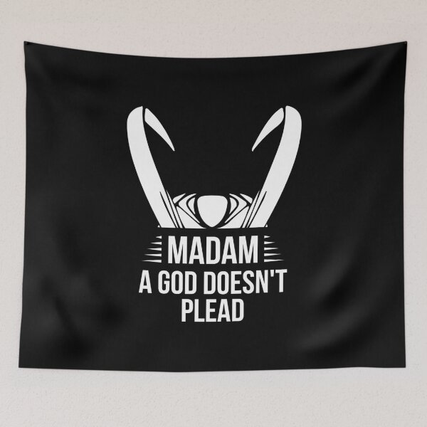 Item preview, Madam, a God Doesn't Plead (White) designed and sold by FilipeFerreira.