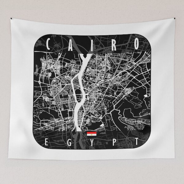 Item preview, CAIRO MAP EGYPT designed and sold by hatimelhag.