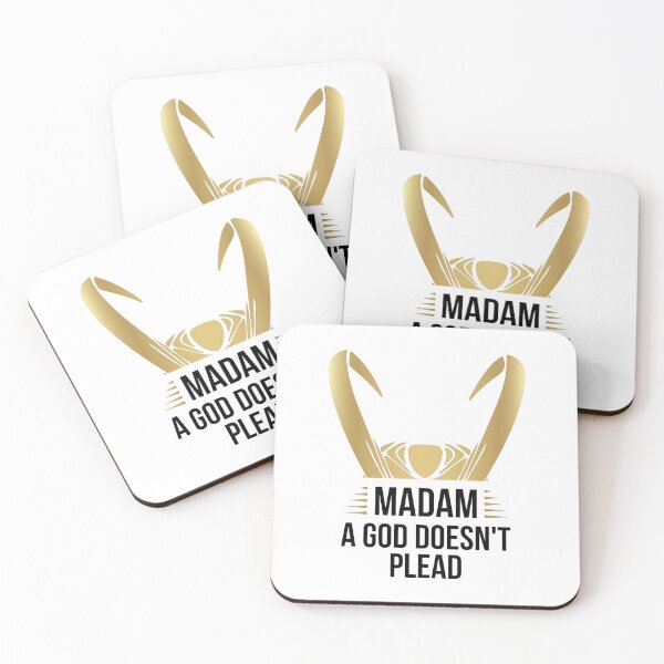 Item preview, Madam, a God Doesn't Plead (Black and Gold) designed and sold by FilipeFerreira.