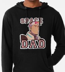 Space Dad Leichter Hoodie