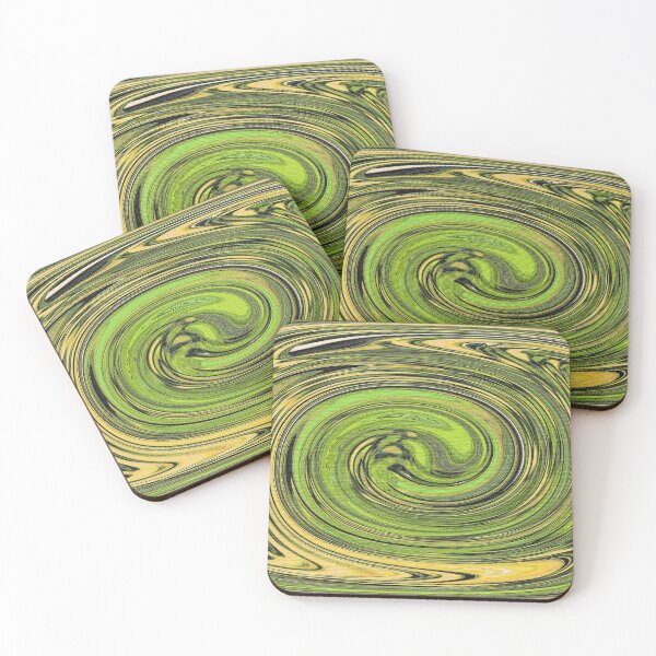 Item preview, Tom Stanley Janca Green Panel Abstract #8922p1abc, designed and sold by Tom Janca.