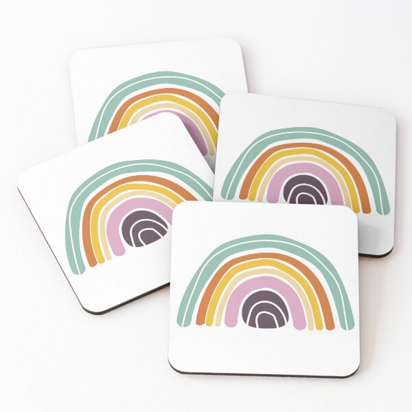 Item preview, Cute Boho Abstract Rainbow designed and sold by ReVibing.