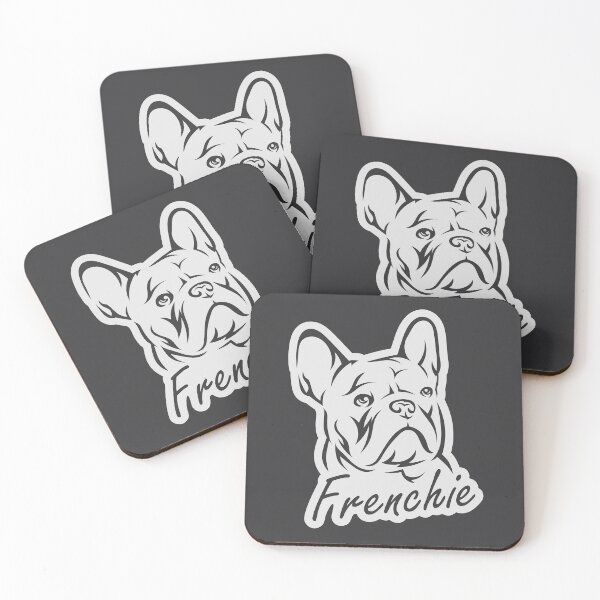 Item preview, French Bulldog - Frenchie - head designed and sold by Highkeys.
