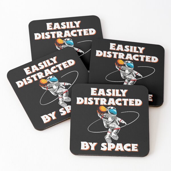 Item preview, Easily Distracted by Space designed and sold by Cattigal.