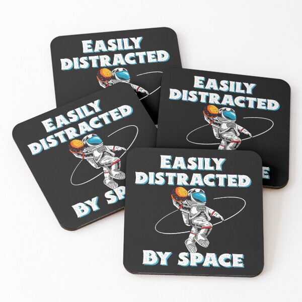 Item preview, Easily Distracted by Space designed and sold by Cattigal.