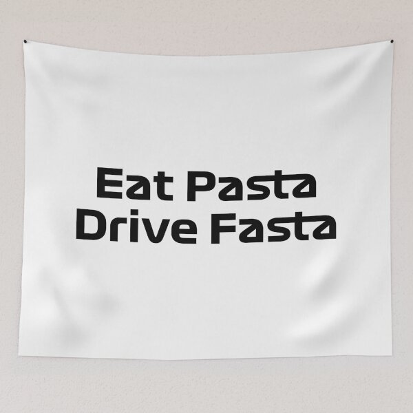 Item preview, Eat Pasta Drive Fasta quote Gasly designed and sold by YonivanL.