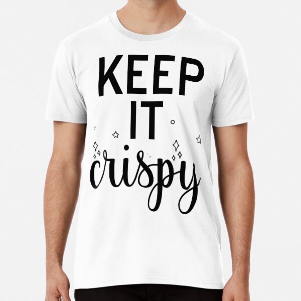 Vista previa del artículo con la obra «"Keep it Crispy" inspirado en Trollhunters», diseñado y vendido por mulberrydragon.