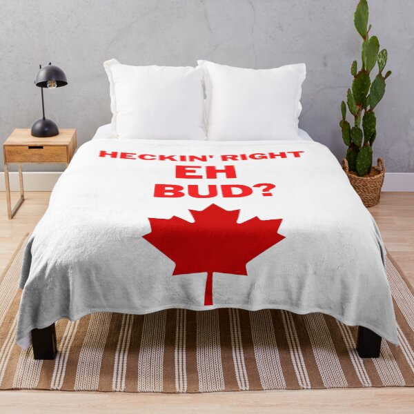Item preview, Heckin, right eh bud? designed and sold by 2Cheesy4U.