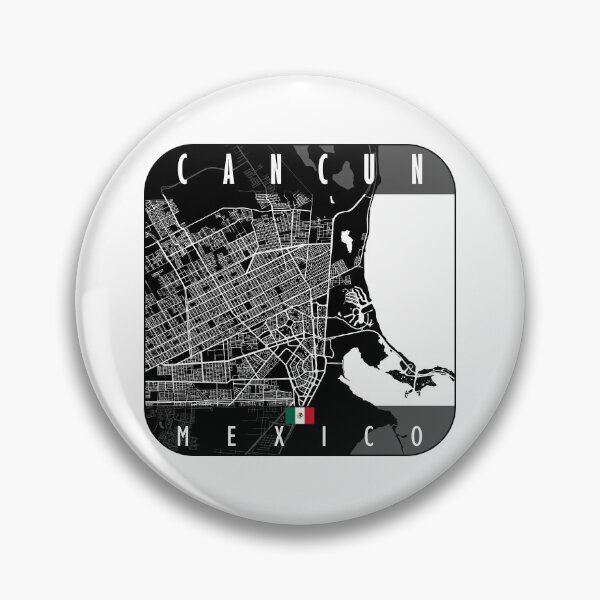 Item preview, CANCUN MAP MEXICO designed and sold by hatimelhag.