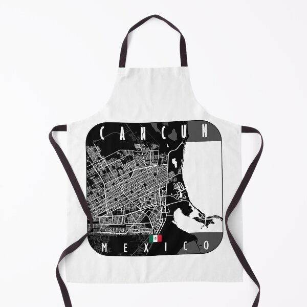 Item preview, CANCUN MAP MEXICO designed and sold by hatimelhag.