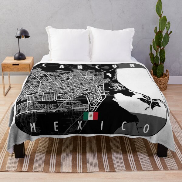 Item preview, CANCUN MAP MEXICO designed and sold by hatimelhag.