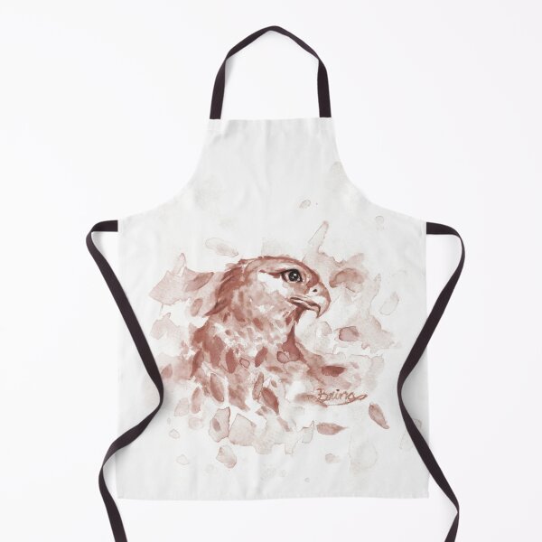 Item preview, Watercolor Splash Hawk, in brown designed and sold by Brina Williamson.