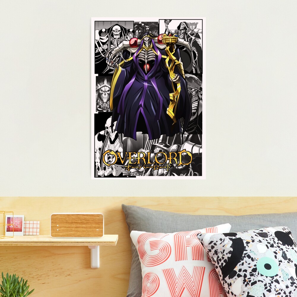 Overlord Ainz Ooal Gown & Momon B2 Tapestry Wall Scroll ebten Limited Bonus