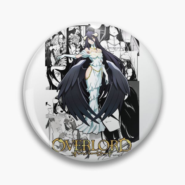 Overlord outlets Albedo and Ainz Ooal Gown Pin on Pin