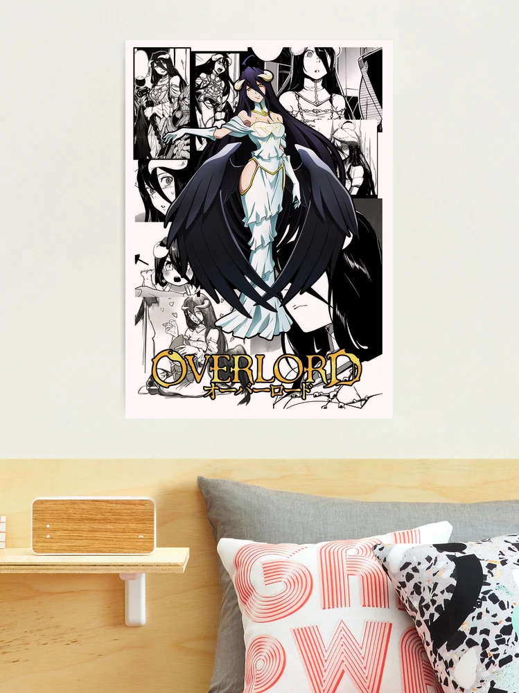  Anime Overlord Albedo Ainz Ooal Canvas Poster Wall Art Decor  Print Picture Paintings for Living Room Bedroom Decoration Unframe:  24x36inch(60x90cm): Posters & Prints