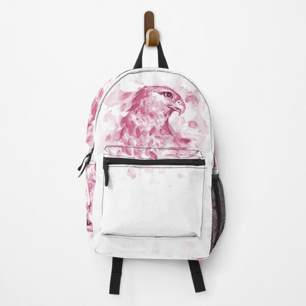 Item preview, Watercolor Splash Hawk, pink designed and sold by Brina Williamson.