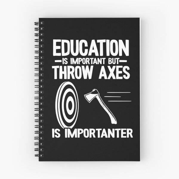 Item preview, Education & Axe Throwing Quote Hobby Funny Gift designed and sold by Stronzi.