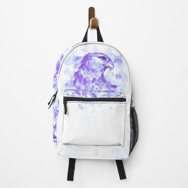 Item preview, Watercolor Splash Hawk, purple designed and sold by Brina Williamson.
