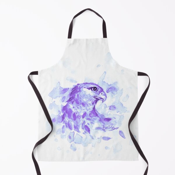 Item preview, Watercolor Splash Hawk, purple designed and sold by Brina Williamson.