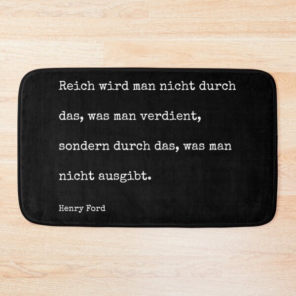 Item preview, TO BE RICH - Henry Ford Quote designed and sold by annaspoljar.