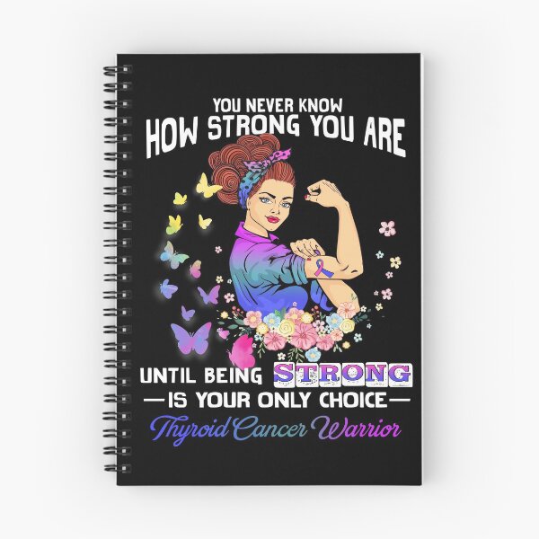 Item preview, Thyroid Cancer Warrior You Never Know How Strong You Are designed and sold by largellie.
