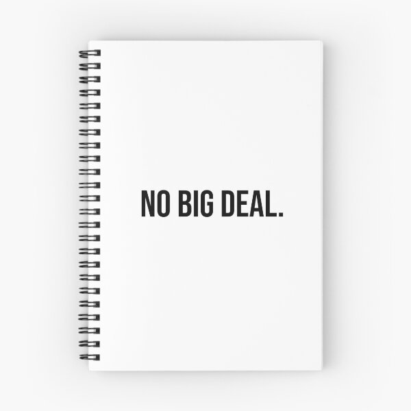 Item preview, No big deal - black text designed and sold by mikeldabbah.