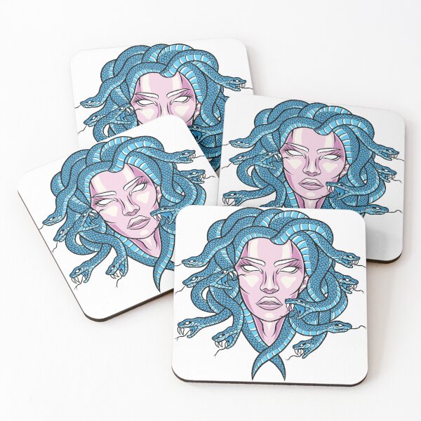 Item preview, Medusa Portrait Greek Mythology designed and sold by SmittyGFX.