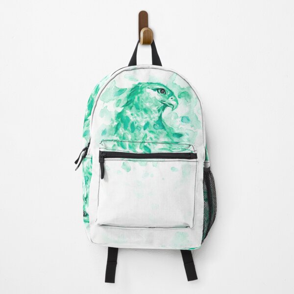 Item preview, Watercolor Splash Hawk, green designed and sold by Brina Williamson.