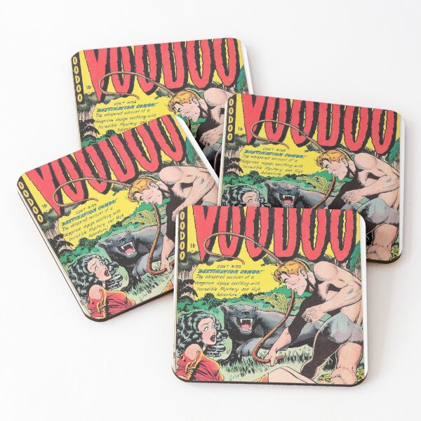 Item preview, Vintage golden era comic book Voodoo. designed and sold by beachcamper.