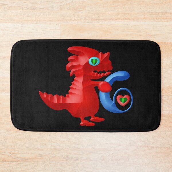 Item preview, SIXSTEGOSAURUS REX - 6 TH BIRTHDAY - SIX YEARS OLD - YOU ARE AWESOME!! designed and sold by Ralek.