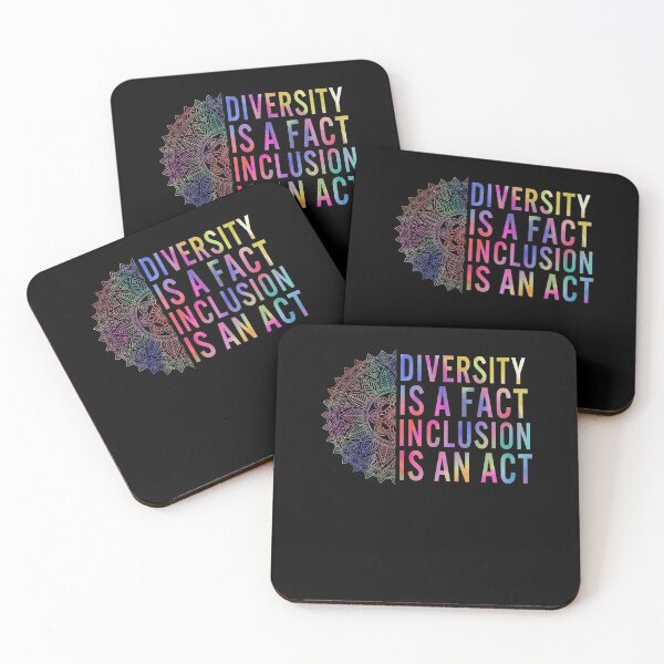 Artikelvorschau, Diversity Is A Fact, Inclusion Is An Act, Activist Shirt, Anti Racism Gift, Equality, Inclusion Diversity Advocate entworfen und verkauft von Sifoustore.