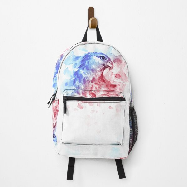 Item preview, Watercolor Splash Hawk, red white & blue designed and sold by Brina Williamson.
