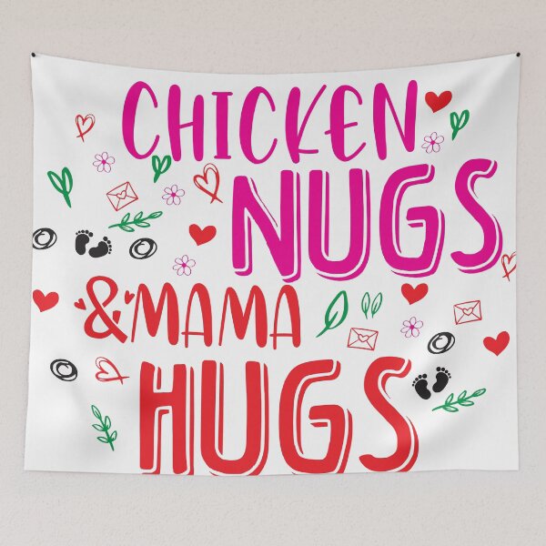 Item preview, Chicken Nugs And Mama Hugs funny mama gift designed and sold by TH3--DESIGNER.