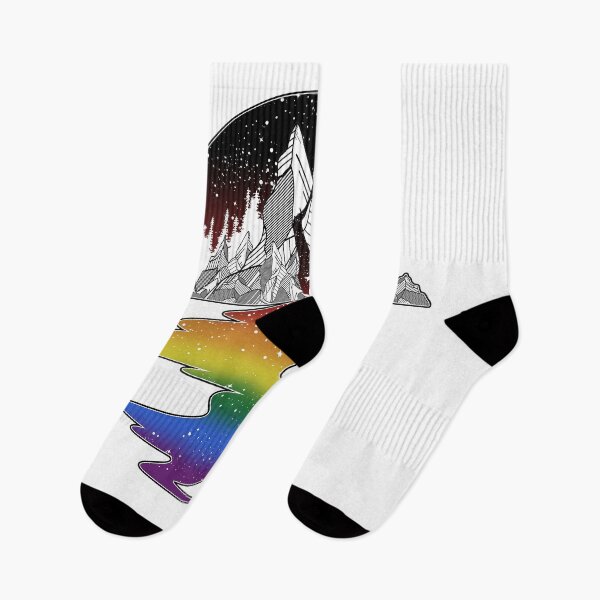 Item preview, Gay Rainbow River Mountain designed and sold by Clara Hollins.