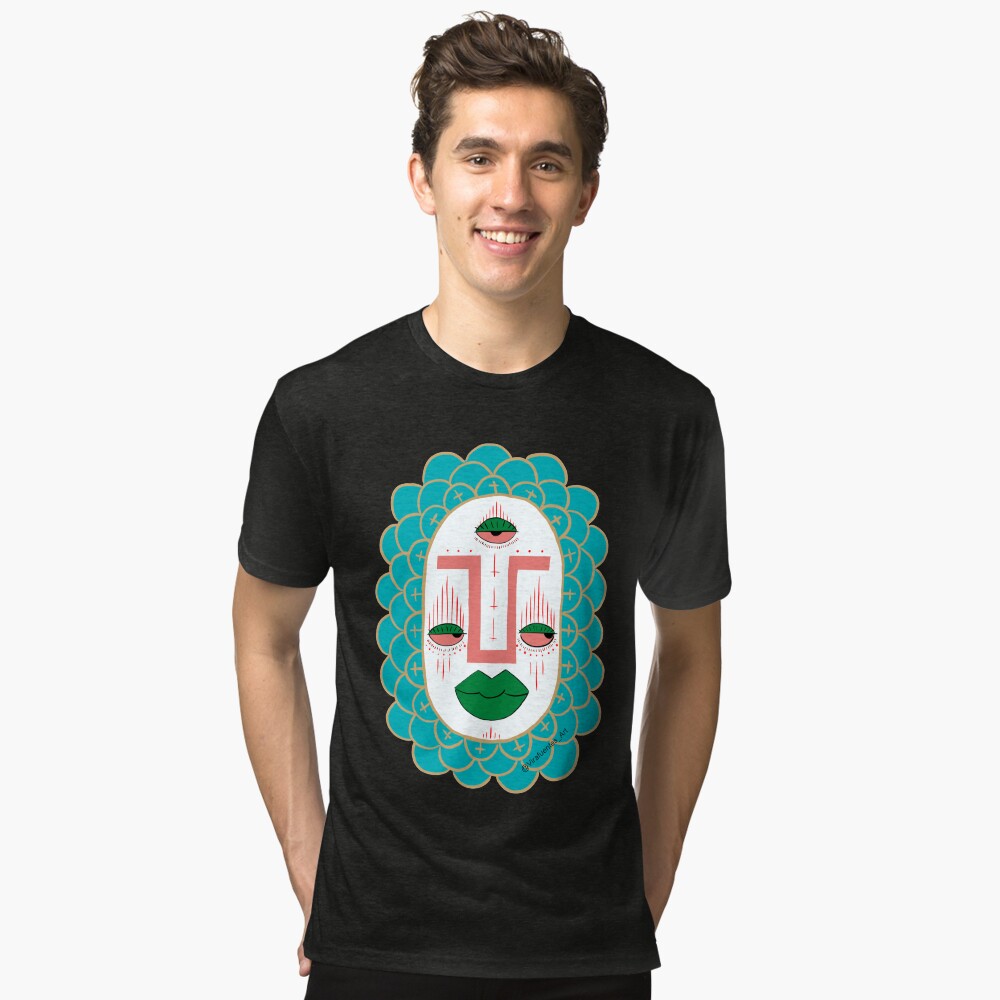 Item preview, Tri-blend T-Shirt designed and sold by VirafuentesArt.